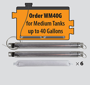 WaterMag Starter Kit - Order WM40G for Medium Tanks up to 40 Gallons - https://www.filtermagindustrial.com/shop/